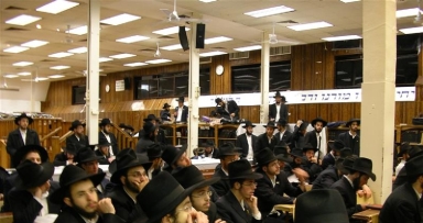 כינוס תורה לתלמידי התמימים בבית משיח 770