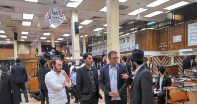 הח"כ הצעיר בביקור בבית משיח