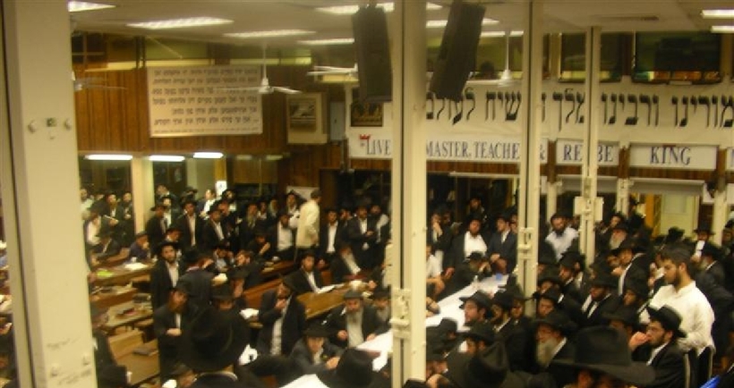סיום מסכת ב-770: תמונות
