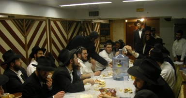 התוועדות "פינת החי" בבית משיח 770
