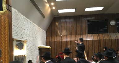 פרשת ויקהל פקודי - החודש ב770- גלריה 