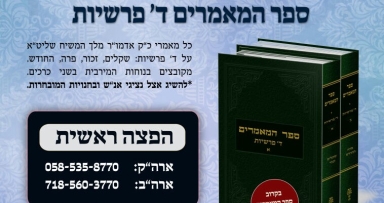 ספר המאמרים ד' פרשיות 