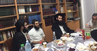 התוועדות סיום בבת ים עיר הגאולה 