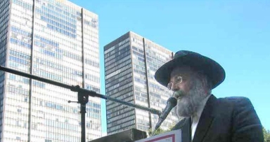 הרב וולפא בכינוס ברשל"צ: שרון - ממלא מקומו של עראפת
