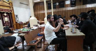 התמימים יושבים להתוועד