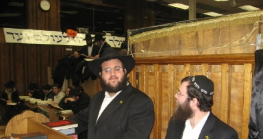 הרב גורביץ בהתועדות באוקראינה