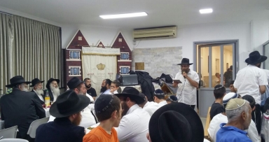 חג הגאולה בבית משיח     בקרית מלאכי