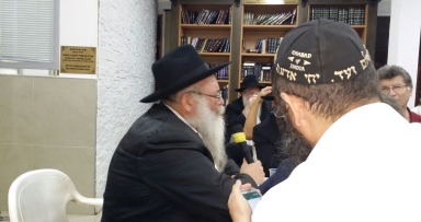 התוועדות ומלווה מלכא בבית משיח בק.מ.