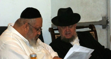 הרב מאיר מאזוז ביקר בשכונת המלך