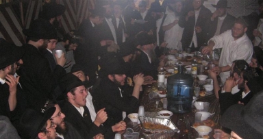 התוועדות כ' מר-חשון המרכזית ב'פינת החי'