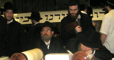 שמחת תורה וראש השנה ב-770