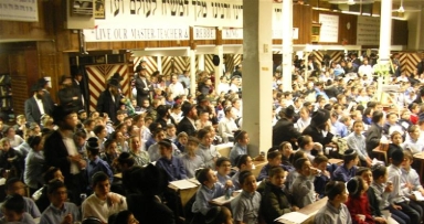כינוס ילדים בבית משיח 770